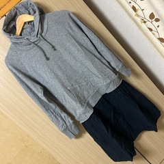 【差し上げます】パーカーワンピース