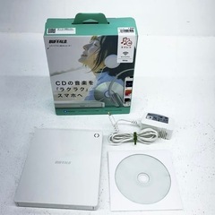 BUFFALO スマートフォン用CDレコーダー ラクレコ+ Wi...