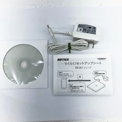 BUFFALO スマートフォン用CDレコーダー ラクレコ+ Wi-Fiモデル RR-W1-WH 【403】  の画像