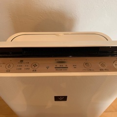 受付終了【美品】加湿付空気清浄機の画像