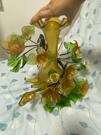 琉球ガラス　インテリア　お花
