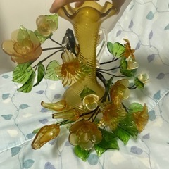 琉球ガラス　インテリア　お花 