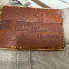 INTERMEZZO チノパン ベージュ L(86) 花柄裏地 メンズの画像