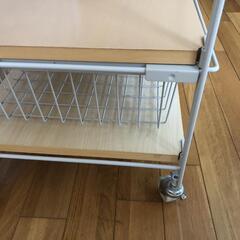 無印良品　ユニットシェルフ　引出し&キャスター付き　場所により自家用で配送可能！の画像