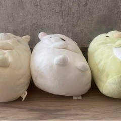 すみっこぬいぐるみ3体の画像