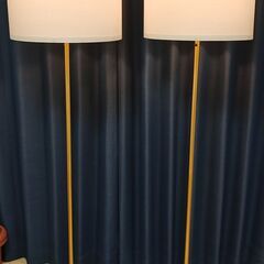IKEA RINGSTA / SKAFTET フロアランプ 2本セット - IKEA RINGSTA / SKAFTET Floor Lamps – Set of 2の画像