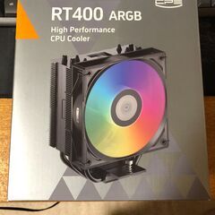 CPS  RT400 ARGB BK CPU クーラー