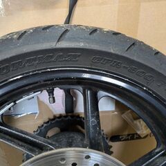 VF750F 17インチリアホイールセットの画像
