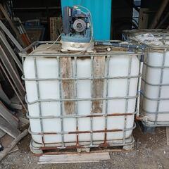 仮設タンク　水1t