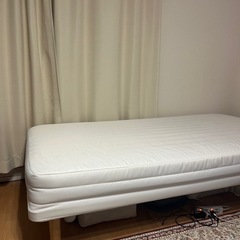 無印良品脚付マットレスシングルの画像