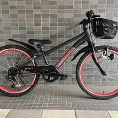 【中古自転車】アサヒ　X-FUSION　24インチ　子供車　ジュニア車