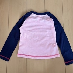 子ども服120cm adidas ラグランロンTの画像