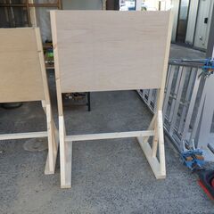立て看板　案内表示版　自作品