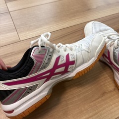 【asics】【アシックス】スニーカー　24.5cmの画像