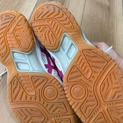 【asics】【アシックス】スニーカー　24.5cmの画像