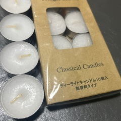キャンドル１０個入りの画像