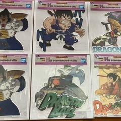 一番くじ　クリアポスターセットの画像
