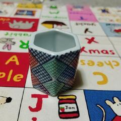 和柄の小物入れ