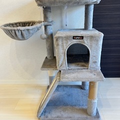 キャットタワー &　猫砂