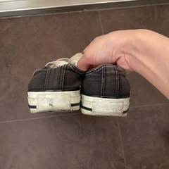コンバース黒の画像