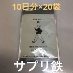 国産、鉄サプリ20袋　200日分