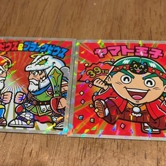 ビックリマン　シール　紅白ビックリマンシール