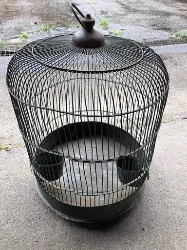 銅製鳥籠