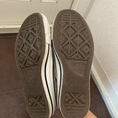 コンバース　ベージュの画像
