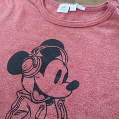 Tシャツ Disney 兄弟色違い トップス 80 95の画像