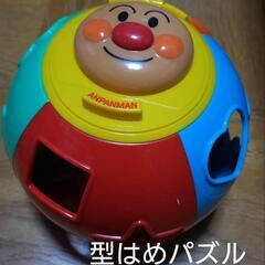 【値下げ中】【知育玩具】ジョイパレット アンパンマン 型はめパズ...