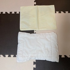 ベビー掛け布団✖️2 カバー&枕3点セットの画像