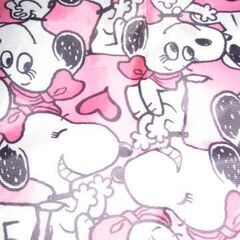 エコバッグ⑤　新品　スヌーピー　ピンクの画像