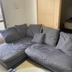 3人掛けL型ソファー