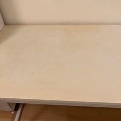 ニトリ　デスク（ホワイト）の画像