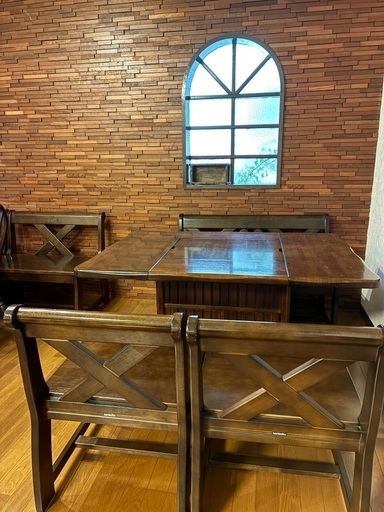 カリモクダイニングセット