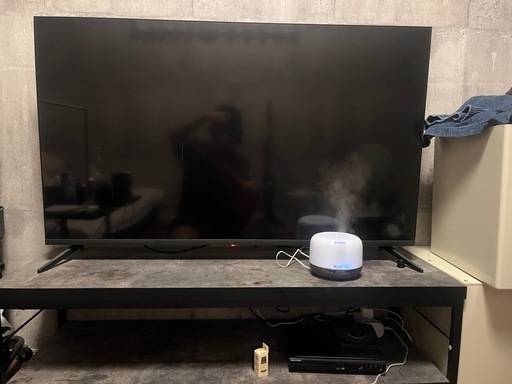 美品　テレビ　50インチ　GREEN HOUSE TV50インチ　テレビ台付き