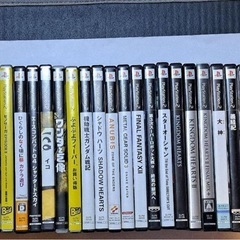 PS2ソフト　まとめ売り