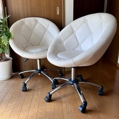 昇降圧式　エッグ型チェア　