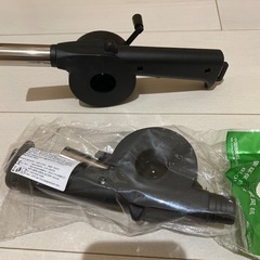 自宅BBQに　未使用品　ハンディブロワーの画像