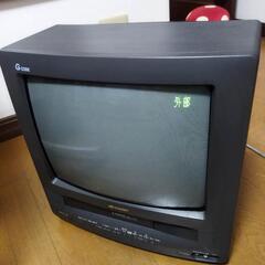 SHARP　14型テレビデオ　おそらくジャンク