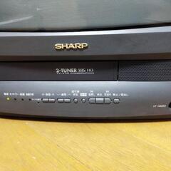SHARP　14型テレビデオ　ビデオジャンク！の画像