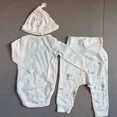 《未使用 タグなし》ベビー服 ジャージ 3点セット H&M　70サイズの画像