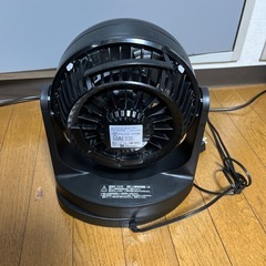 アイリスオーヤマ サーキュレーター ブラックの画像