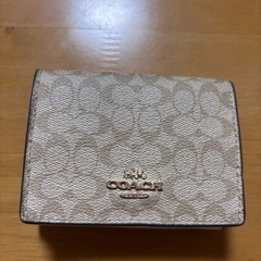 COACH、コーチ、3つ折り財布
