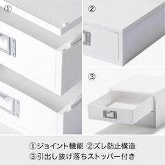 【ﾗｲｸｲｯﾄ】お値下中・CD収納ケース 3点セット・キャスター付き※7月末に引越し予定の画像