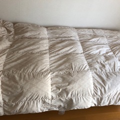 掛け布団と敷布団のセット　シングル