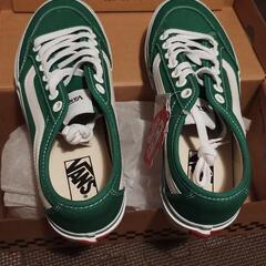 【未使用】VANSスニーカー27㌢
