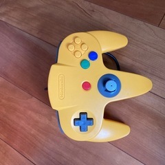 任天堂 N64 コントローラー イエロー
