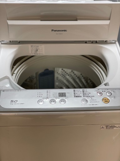 送料・設置込み可　洗濯機　5kg Panasonic 2016年【分解クリーニング済み】