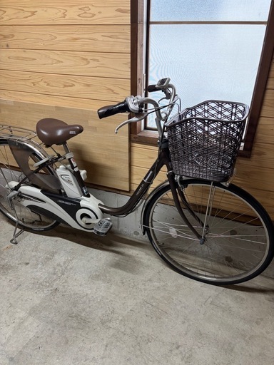 パチンコマルハン昭島店に受け取りに来れる方　電動アシスト自転車 前後バスケット付 パチンコマルハン昭島店に受け取りに来れる方 電動アシスト自転車 前後